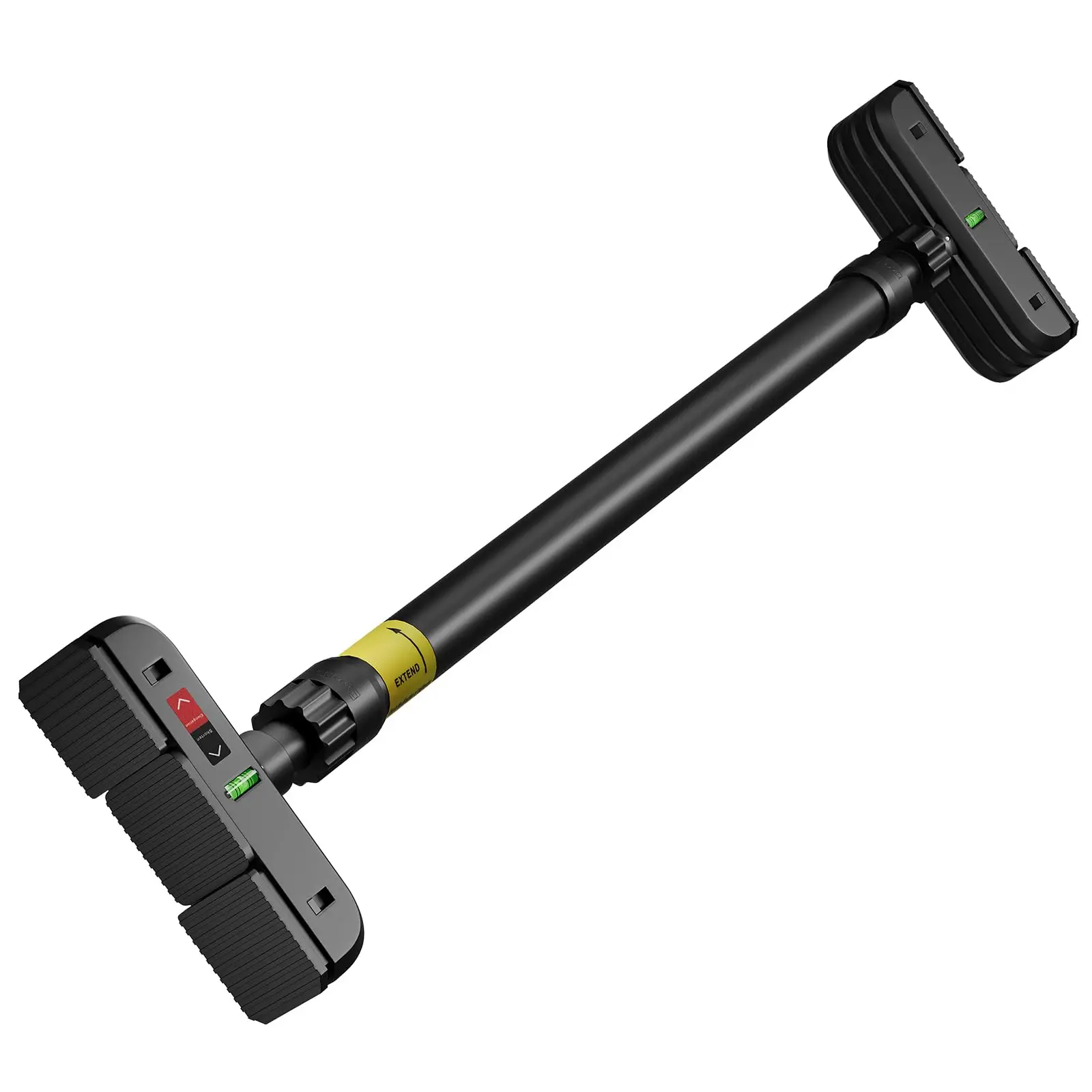 Doorway Pull Up Bar No Screws 440Lbs Capacity Adjustable 72-95 Cm Chin Up Bar With Dual Gear Lock Level Meter And Anti-Slip Pvc Pads For Home Gym Strength Training