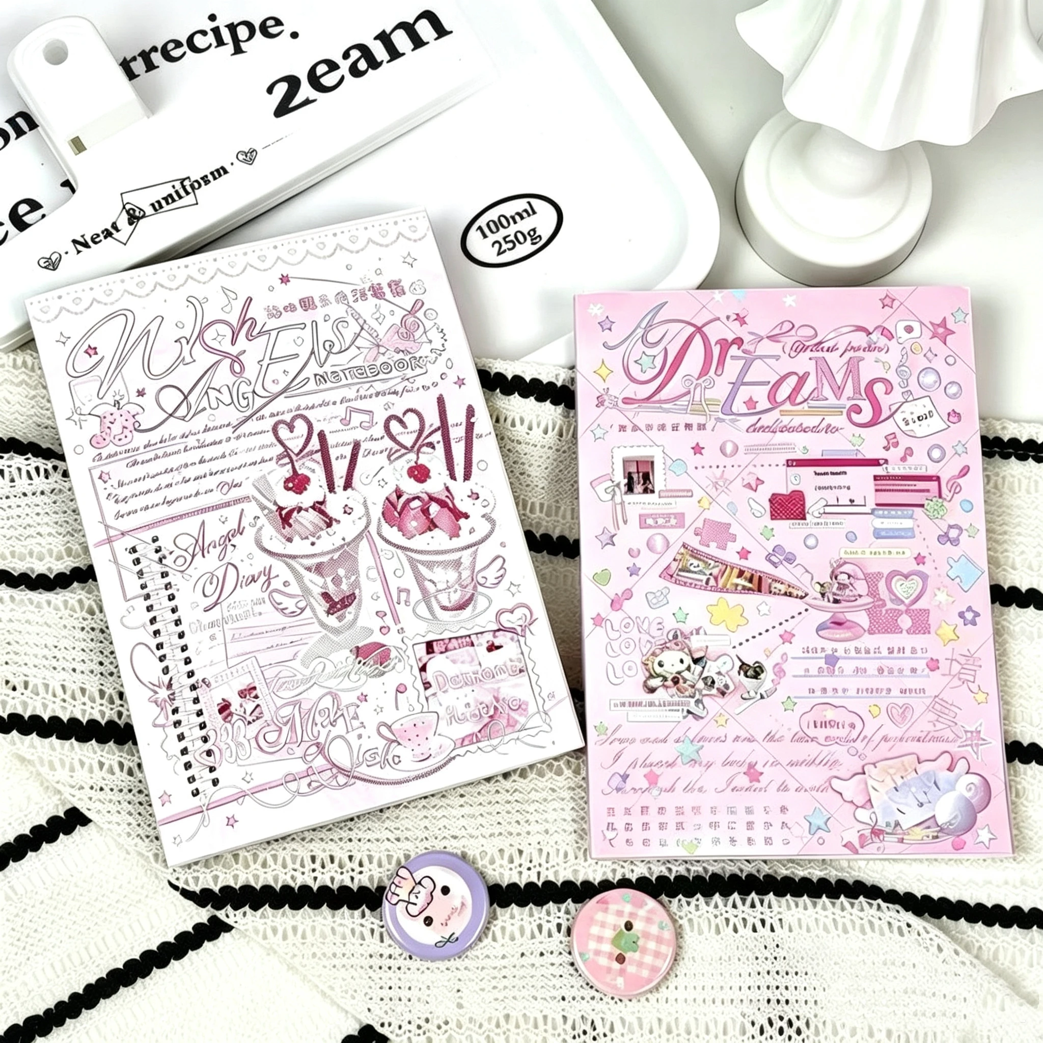 novo-livro-de-adesivos-de-anime-coreano-fofo-diario-de-menina-adesivos-de-desenho-animado-diy-para-scrapbook-adesivos-decorativos-kawaii-presente-fofo-para-criancas