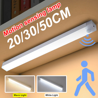 LED Night Light USB Rechargeable Motion Sensor Night Lamp Closet Wardrobe Led Light Wall Staircase Kitchen Decor Lamp Wholesale