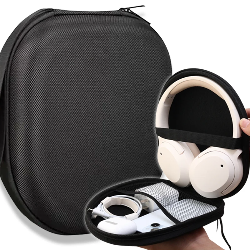 Caso Headphone para Sony, Universal Headset Travel Bag, Hard EVA armazenamento, fone de ouvido Bolsa, WH-CH720N WH-1000XM4 MDR-ZX100