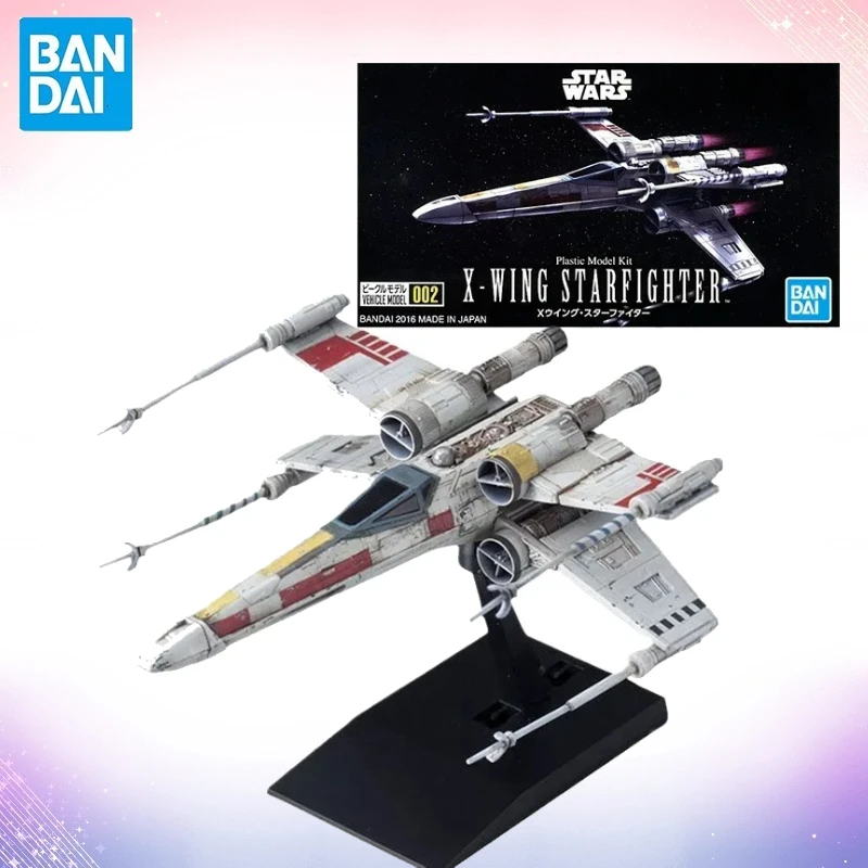 

В наличии Bandai оригинальные звездные войны аниме X-WING STARFIGHTER фигурки миниатюрные модели украшения игрушки подарочная коллекция игрушек WB