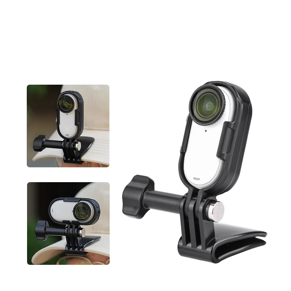 Suitable for Insta360 GO 3S brim clip first person camera head mount GO3 frame accessories