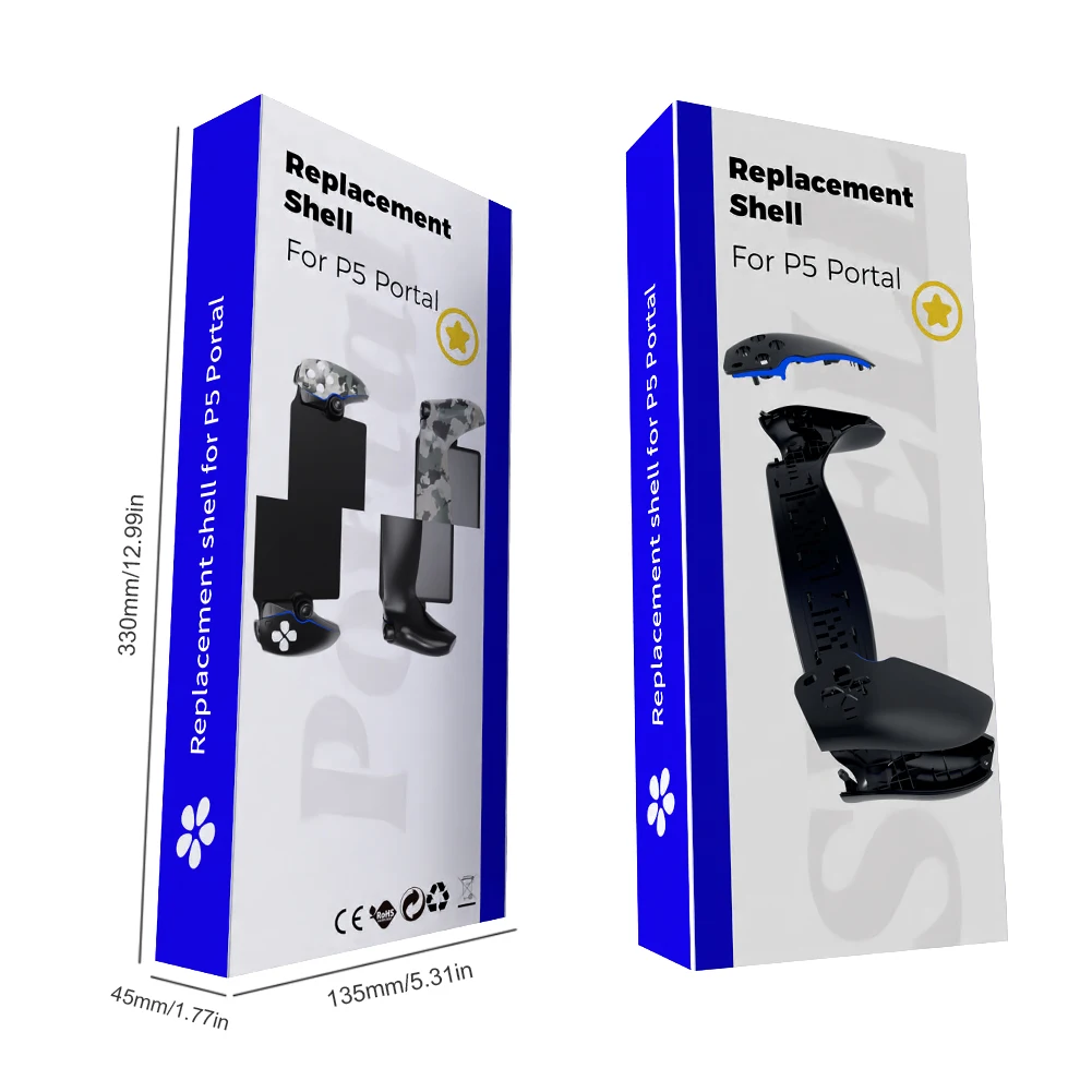 

Жесткий чехол для PS5 Portal, противоударный чехол для портативной игровой консоли, сменный чехол для PlayStation Portal, игровые аксессуары