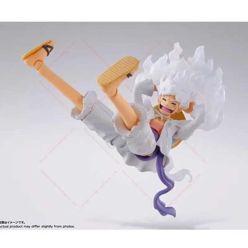 متوفر في المخزون مجموعة ألعاب SHF One Piece Monkey D. Luffy Gear 5 الأصلية