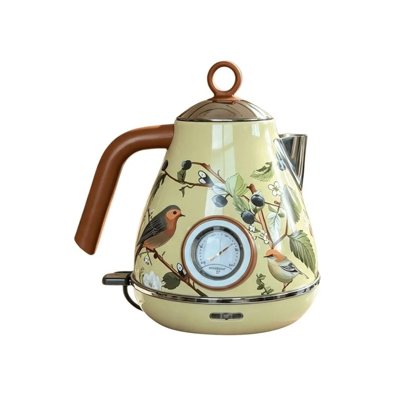 ckfam-bollitore-elettrico-retro-17l-con-controllo-della-temperatura-motivo-vintage-fiori-e-uccelli-presa-eu-per-bollitura-rapida