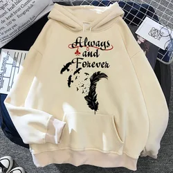 the Vampire Diaries hoodie anime sweater harajuku patterned anime patterned printed design teen hoddie graphic anime Y2K