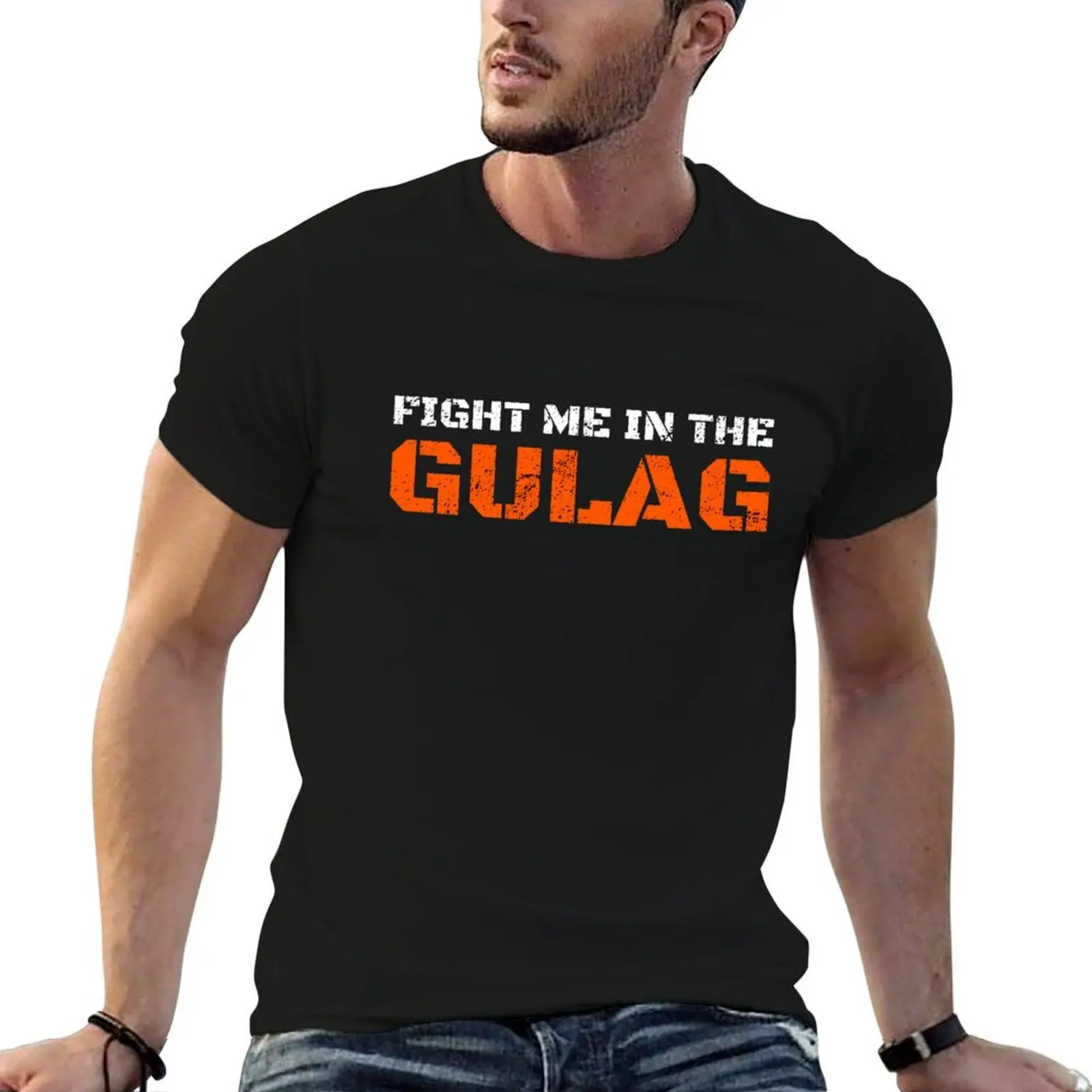 

man for casual shirts man luxury anime t t shirt in T-Shirt me Gulag t Fight man the shirt