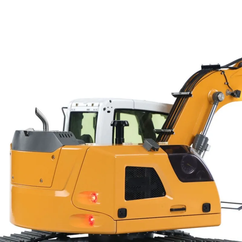 

Гидравлический экскаватор JDM-208 R920 RC, масштаб 1/14, металлическая модель на радиоуправлении со звуком, подарок для взрослых