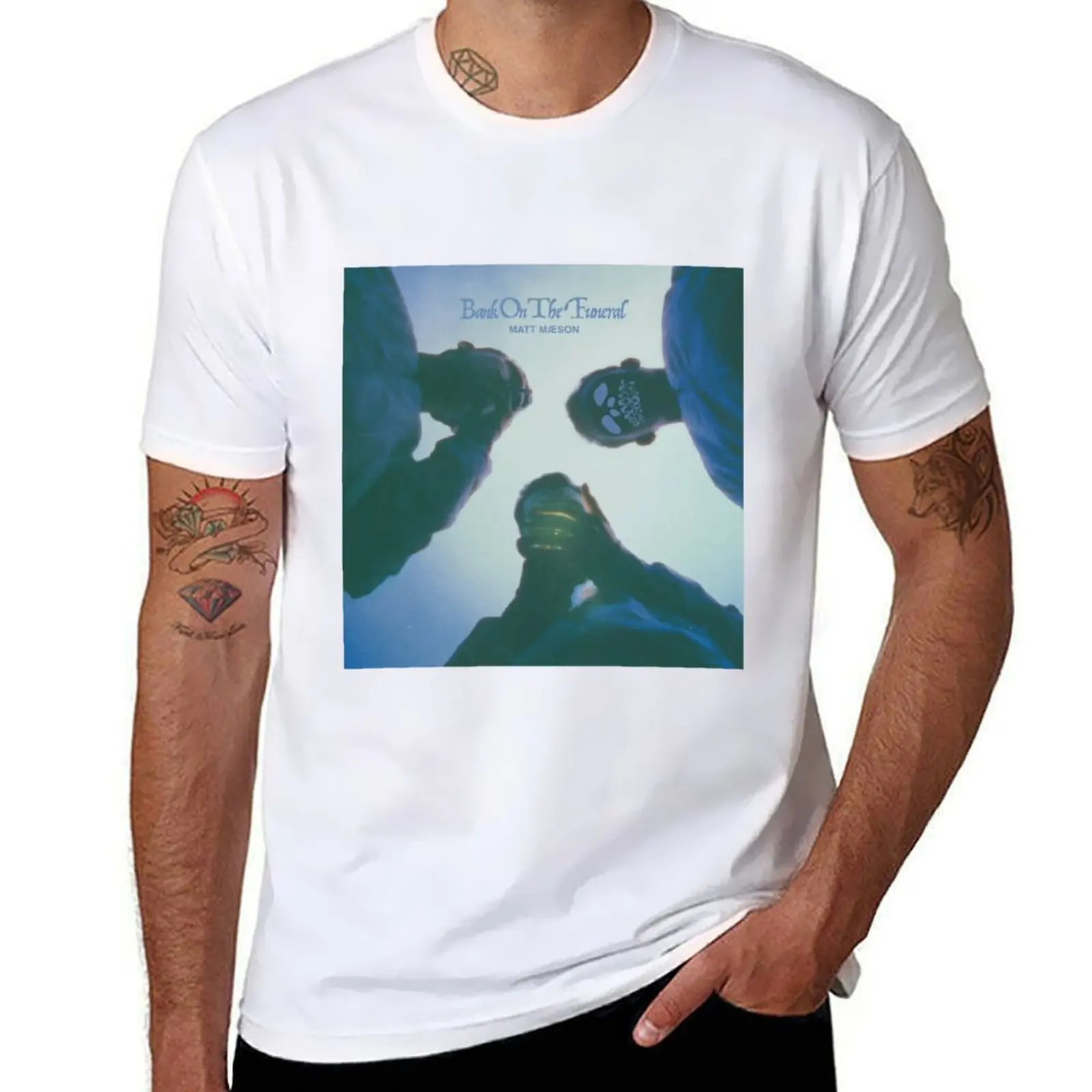 

Bank t 100% shirt shirts - on cotton the T-Shirt t men Maeson 100% Funeral cotton Matt