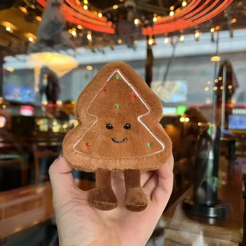 

Рождественская елка2026-Плюшевая кукла JC, кулон с овощами, фруктами, игрушка, кукла в подарок