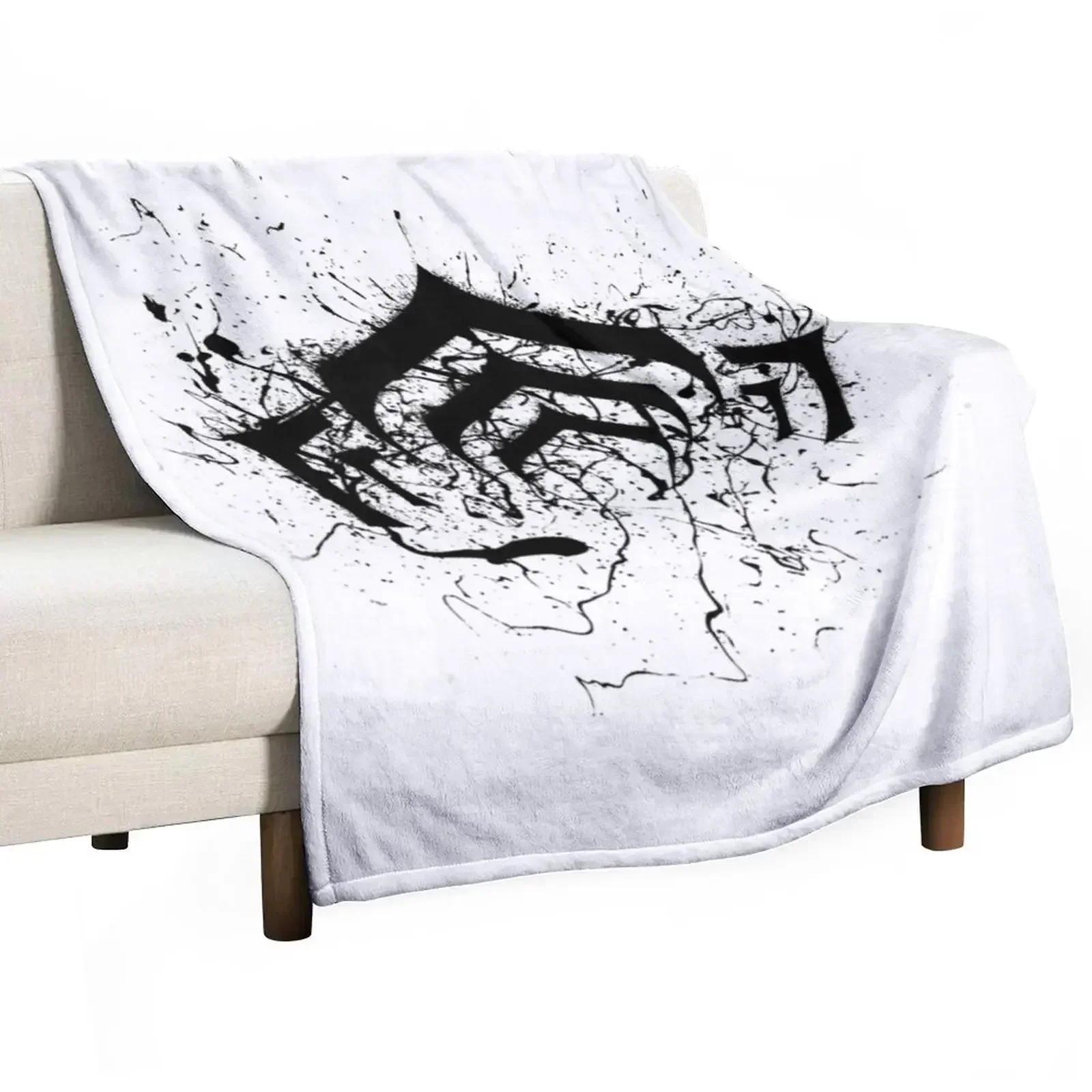 warframe logo Throw Blanket Polar Thermal Luxury Brand Blankets