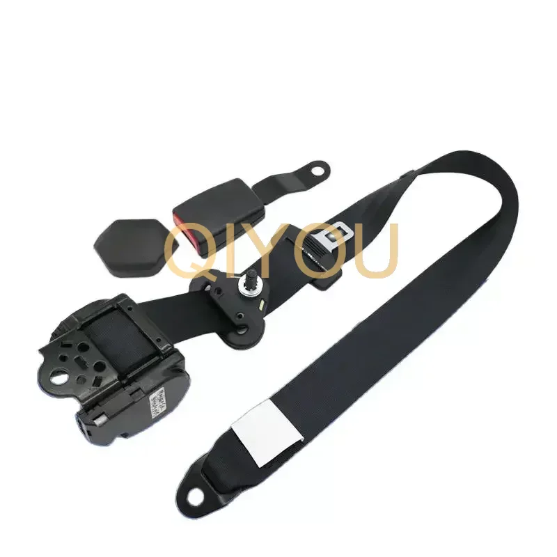 Universal Self-Winding Shrink 3-Point Seat Belt Lap with Car Seat Belt Adjuster Lock Seat Retractable Auto Safety Belt