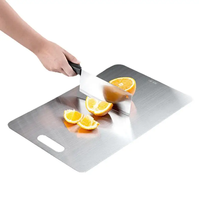 Titanium Cutting Board High Quality Double Sided Portable Cutting Block kitchen gadgets Perfect For Meat Vegetable Cheese