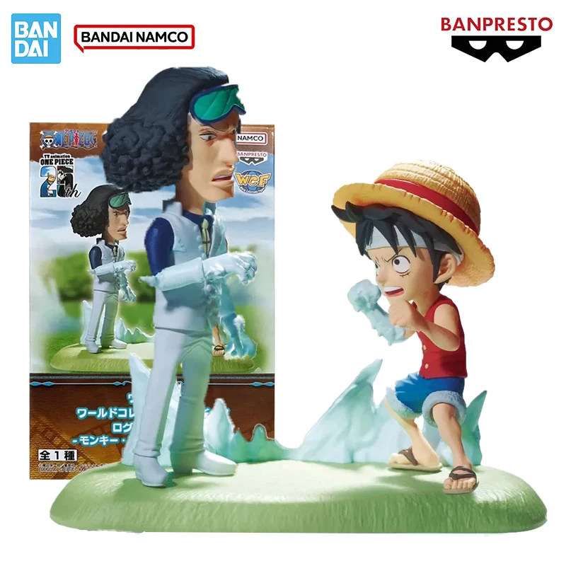 

Bandai Genuine One Piece Banpresto WCF Monkey D. Luffy VS Kuzan PVC Anime Figures Model Toys Gifts Collect Desktop Toy in Stock
