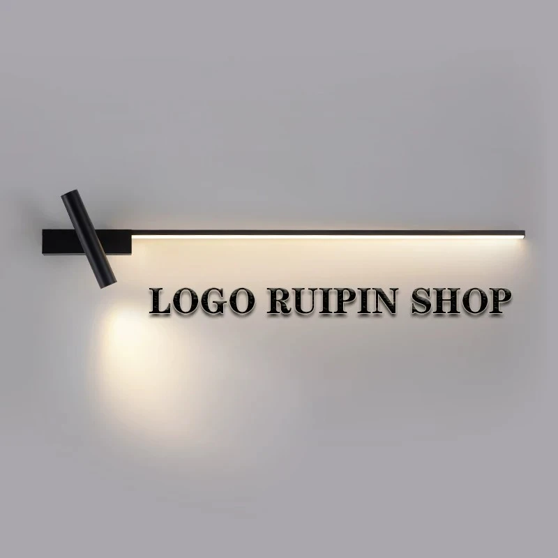 Yizibai Songshi Aesthetic Reading Lamp Minimalist Living Room Bedroom Headboard Living Room Accent Wall Mid-Century Style Store