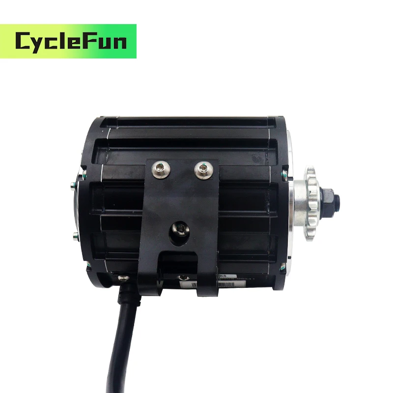 QS120 2KW 70H محرك متوسط مع Votol EM100 Boost 120A تحكم DKD عرض وخانق للدراجات النارية الكهربائية ATV Ebike #3