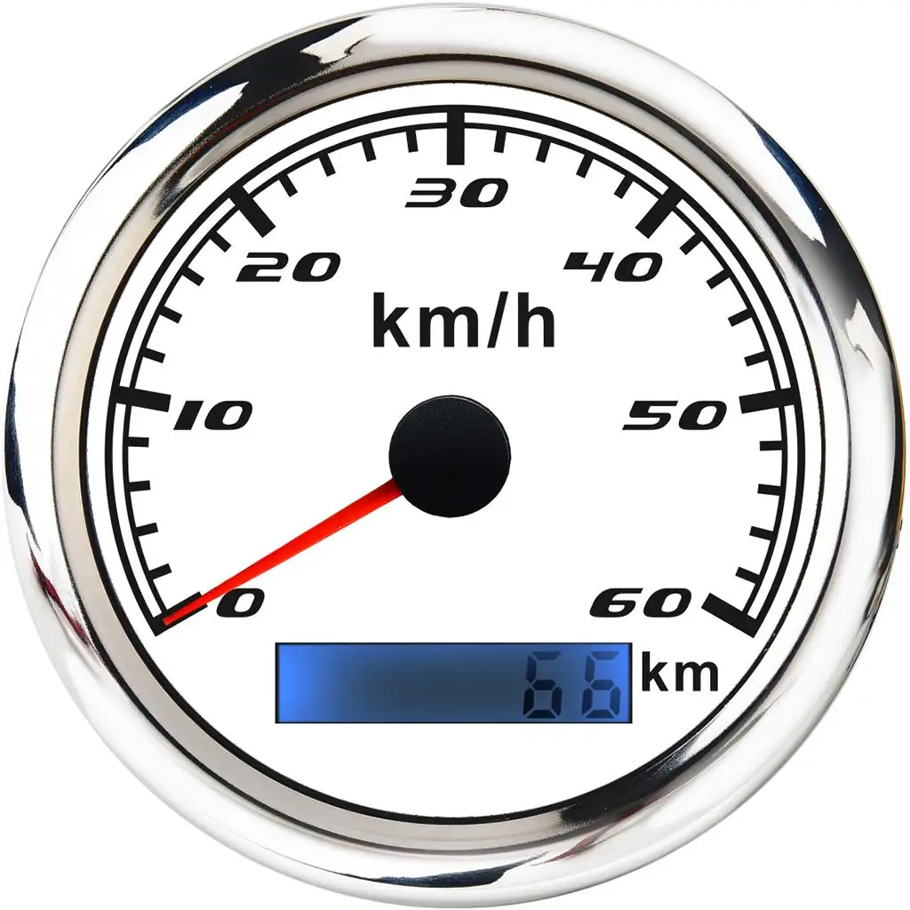 

Car Marine Boat Speedometer Speedometer Speedometer Digital Speedometer Display, Range: 0-60km / H