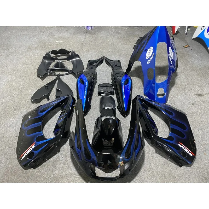 

Обтекатели для Yamaha YZF1000 R Thunderace 97-07 1997 1999 2007, комплект обтекателей из АБС-пластика, серебристый, черный Carene