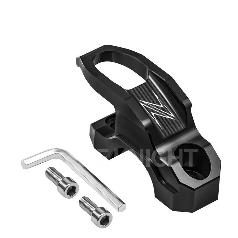 Para z250 z300 z400 z500 z650/rs z750 z800 z900/rs z1000 zx1000 ER-6N z h2 motocicleta guiador capacete mochila ganchos de armazenamento