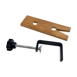 Jewelers Bench Pin Clamp Wooden Workbench Jewelry Making Processing Tools V Slot Clip Tool Jewelry Polishing Cutting Tools