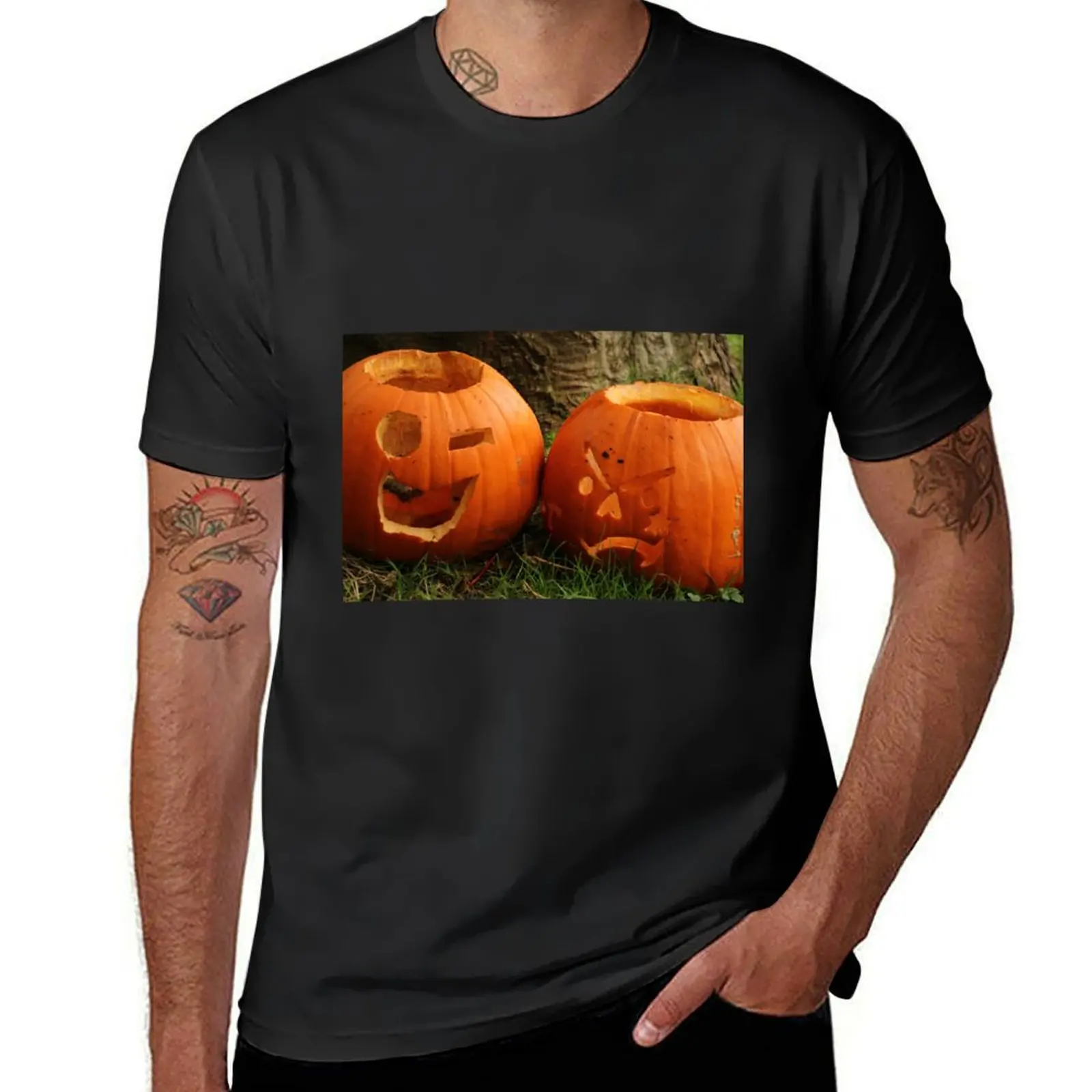 The great pumpkin parley t-shirt funnys anime clothes camicetta tees mens t-shirt pack