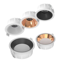 Recessed Anti-glare LED COB Downlight 18W 24W Dimmable 85-265V Ceiling Lamp Spot Light 12W 15W Home Living Room Bedroom Lighting