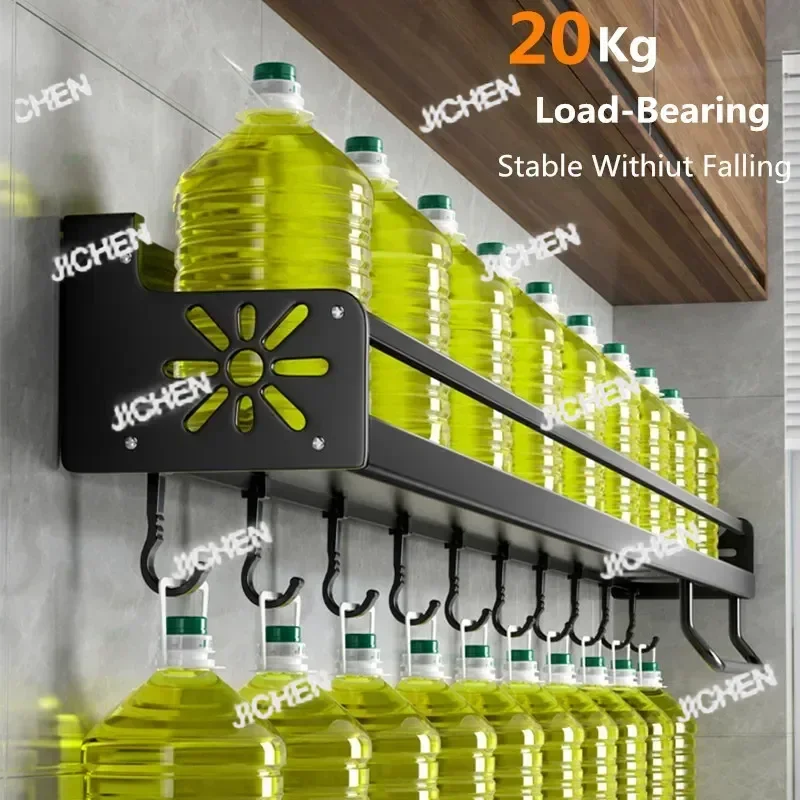 

TTJQ Кухонный органайзер Полка Настенная полка для хранения специй Держатель кухонного ножа Настенная приправа Палочки для еды