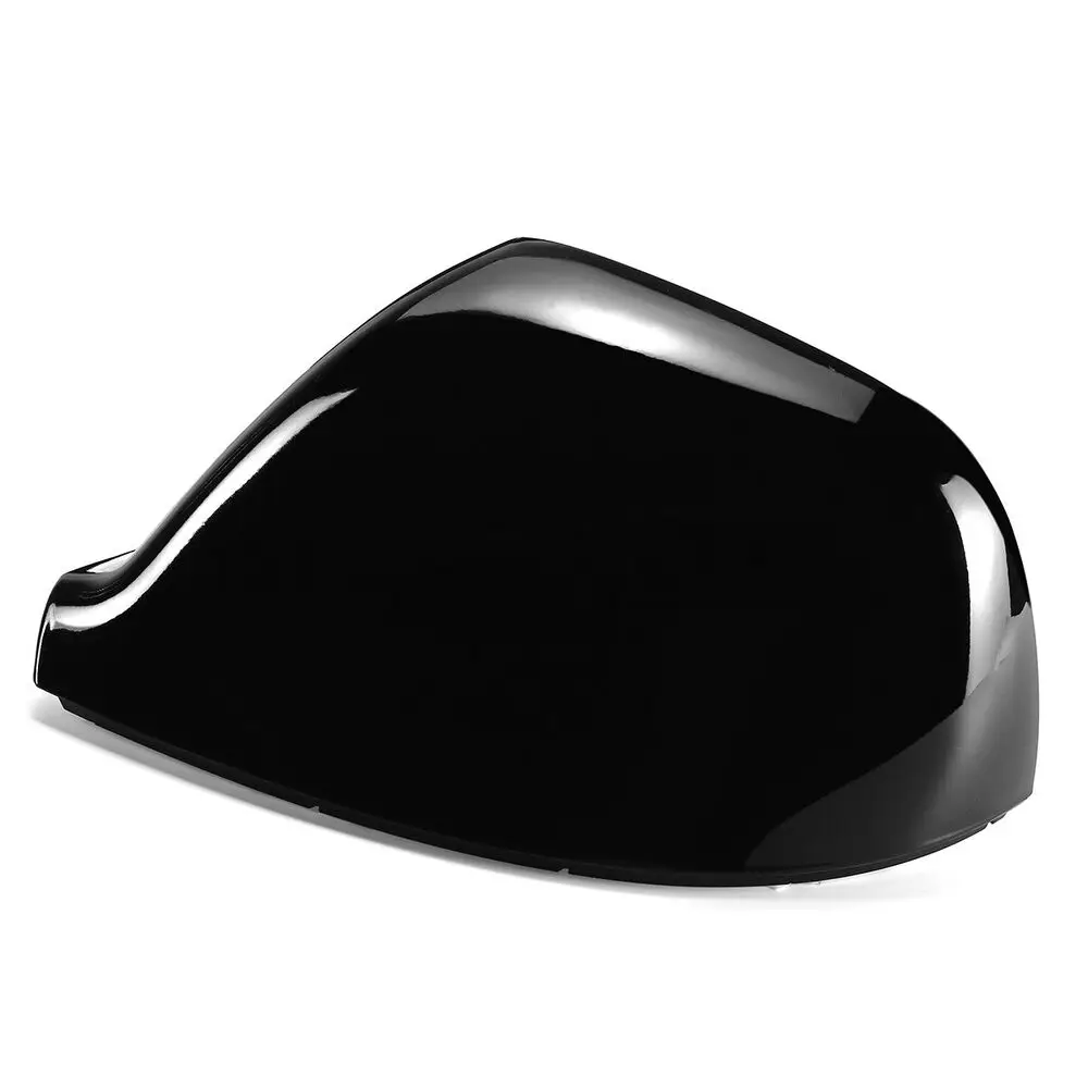 2Pcs Glossy Car Rear View Side Mirror Replacement Cover Cap For VW For Volkswagen For Transporter T5 T5.1 T6 7E1857527F