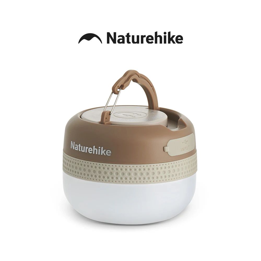 

Naturehike 2026 Новая ультралегкая уличная лампа IP44 водонепроницаемая, 6 режимов, многофункциональный фонарь для походов, путешествий и ночной работы