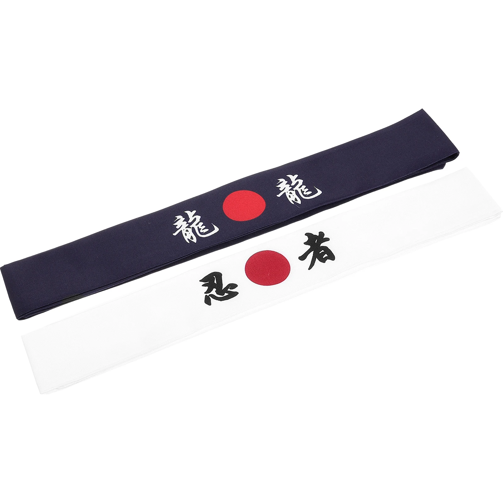 

2pcs Japanese Style Karate Training Workout Running Yoga Sushi Cooking Sweat Absorption Comfortable Skin Friendly Sports