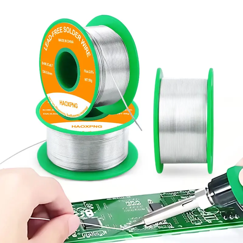 Lead-free Low Temperature Flux-cored Solder Wire Tin Low Melting Point 217 Degrees Solder Wire Sn99.3cu0.7