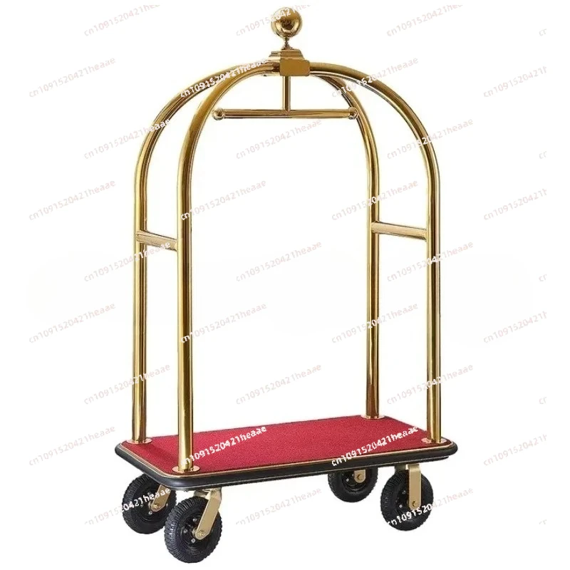 

Suitable for Restaurant Baggage Carts Service Hotel Lage Bellman Trolley---6 inches