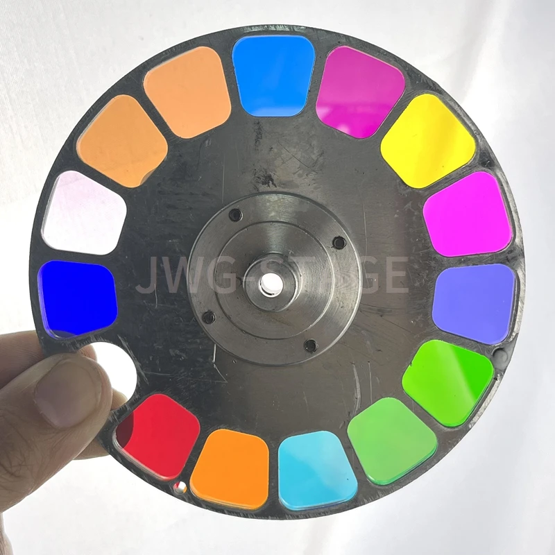 Diameter 10.95cm Beam 200/230/260 Pattern Gobo Wheel Moving Head Spot Light Aluminum Metal Pattern Disk Plate
