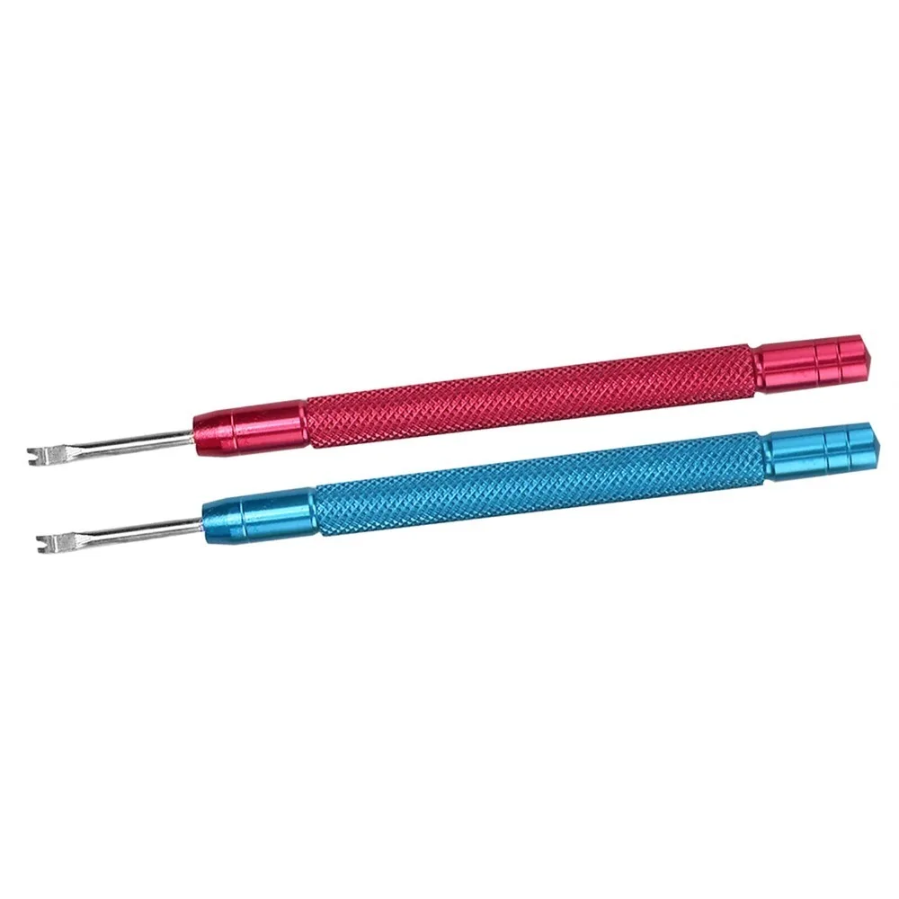 2Pcs Precision Alloy Watch Hands Remover Blue Length 9.5cm Watch Pin Removal Tool Watch Modification Tool For Worker
