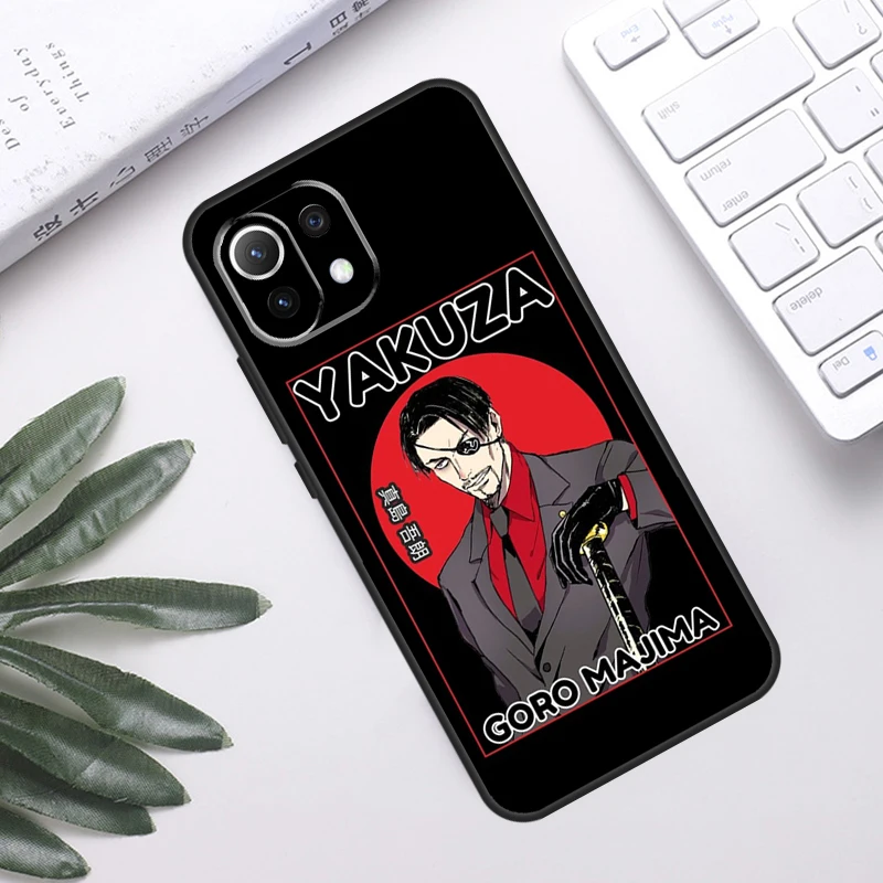 Japan Yakuza Case For POCO F5 X3 X5 Pro F3 F4 GT M5s C40 Back Cover For Xiaomi 13 12 Lite 11T 12T Pro 12X