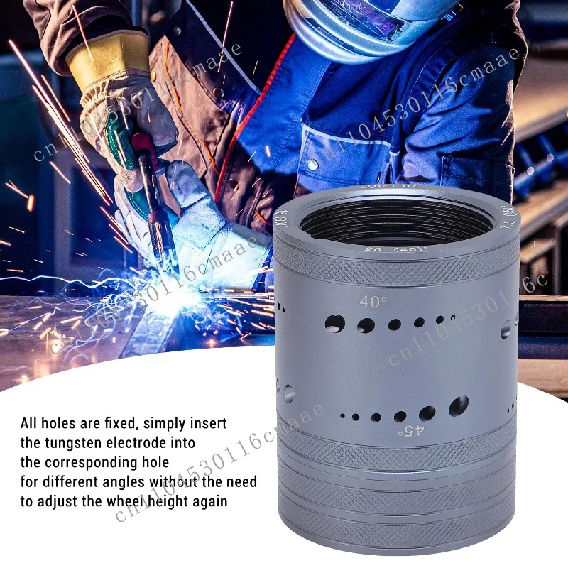 Electrode Sharpener Tool Accurate Location High Efficiency Easy Installation Tungsten Electrode Sharpener Head for TIG Welding