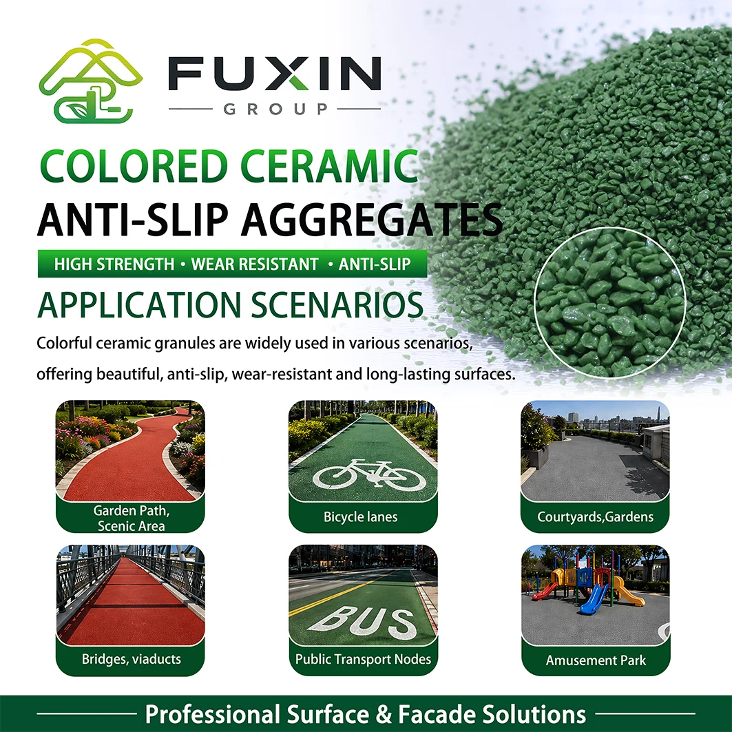 

Colored Ceramic Anti Slip Aggregates for Road Pavement High Friction Surfacing Material for Concrete Asphalt Walkway Parking Ram