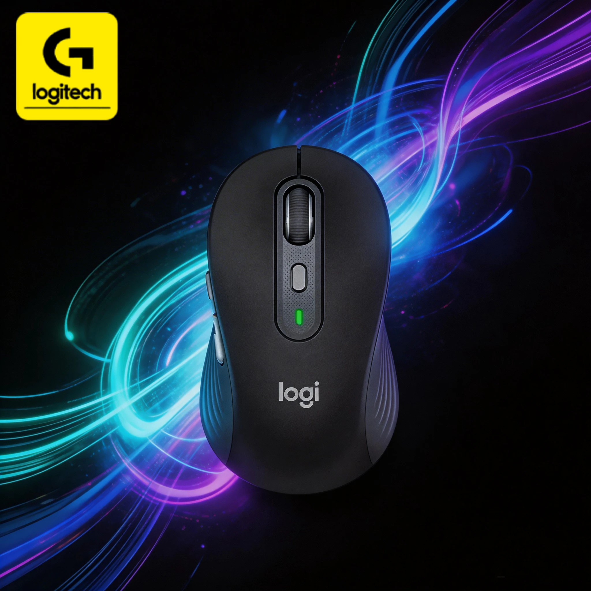 

Беспроводная Bluetooth-мышь Logitech M750/M650L, двухрежимная, бесшумная, эргономичный дизайн, отличный помощник для офисной работы.