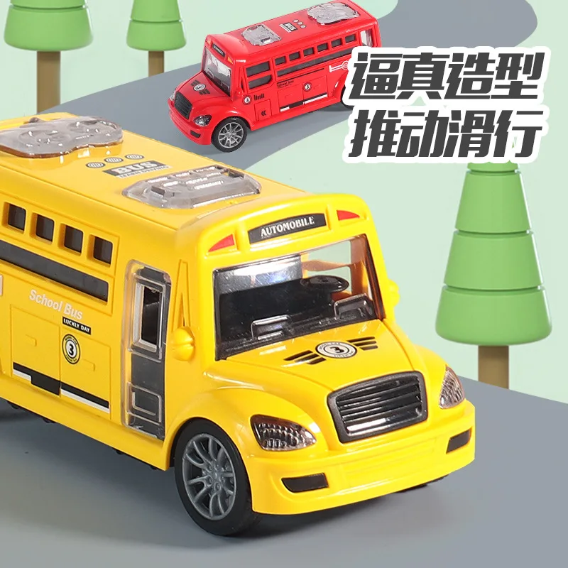 

Children's toys boys babies puzzle simulation toys cars inertia school bus toys diecast car diecasts & toy vehicles model car