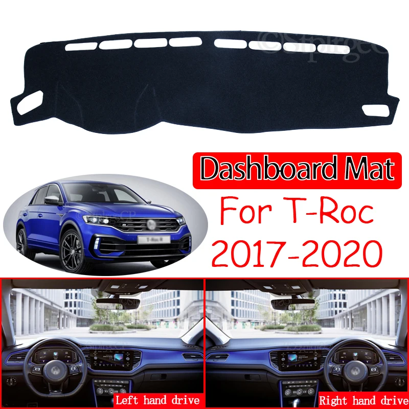 

Противоскользящий коврик для приборной панели, солнцезащитный козырек, защитный коврик для приборной панели, автомобильные аксессуары для Volkswagen VW Touran MK2 2016 2017 2018 2019 2020