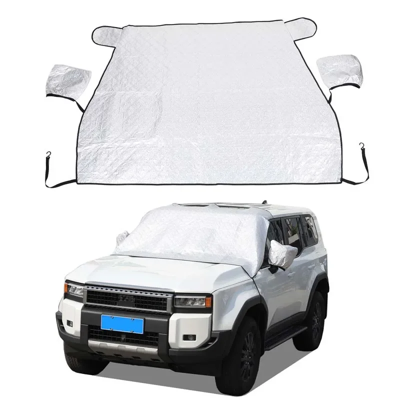 

For Toyota Land Cruiser 250 Prado LC250 2024+ Car Front Windshield Sunshade and Snow Shield Car Exterior Protection Accessories