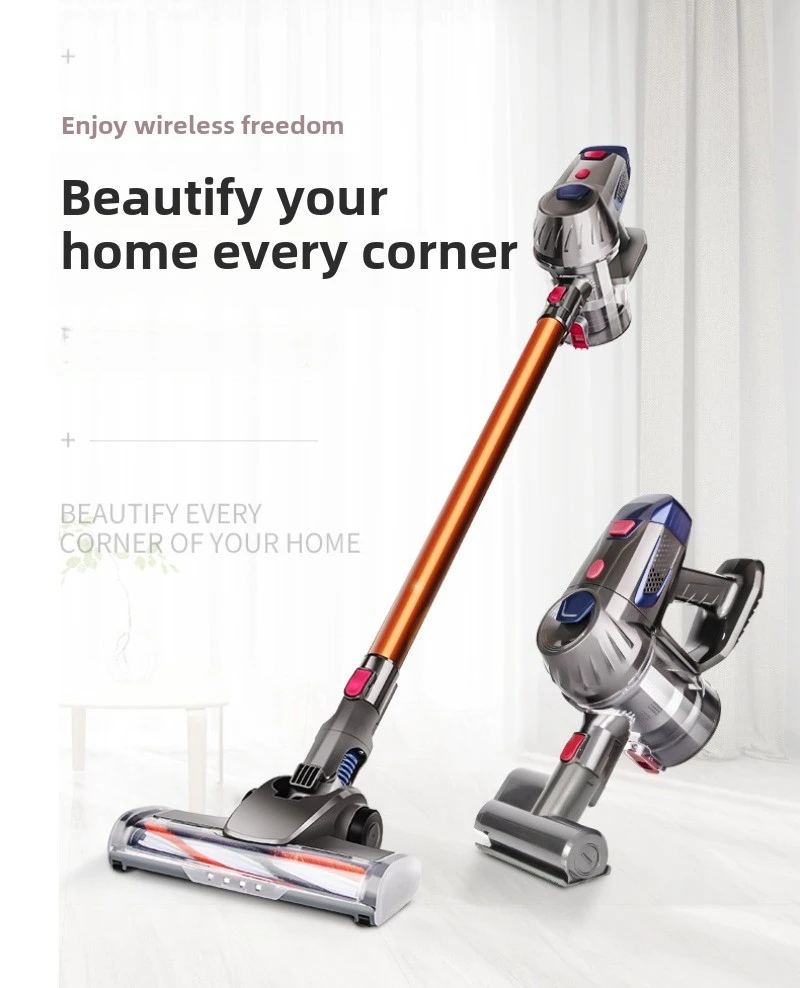 Беспроводной пылесос бытовой мощный мощный ручной пылесос производитель, перезаряжаемый пылесос