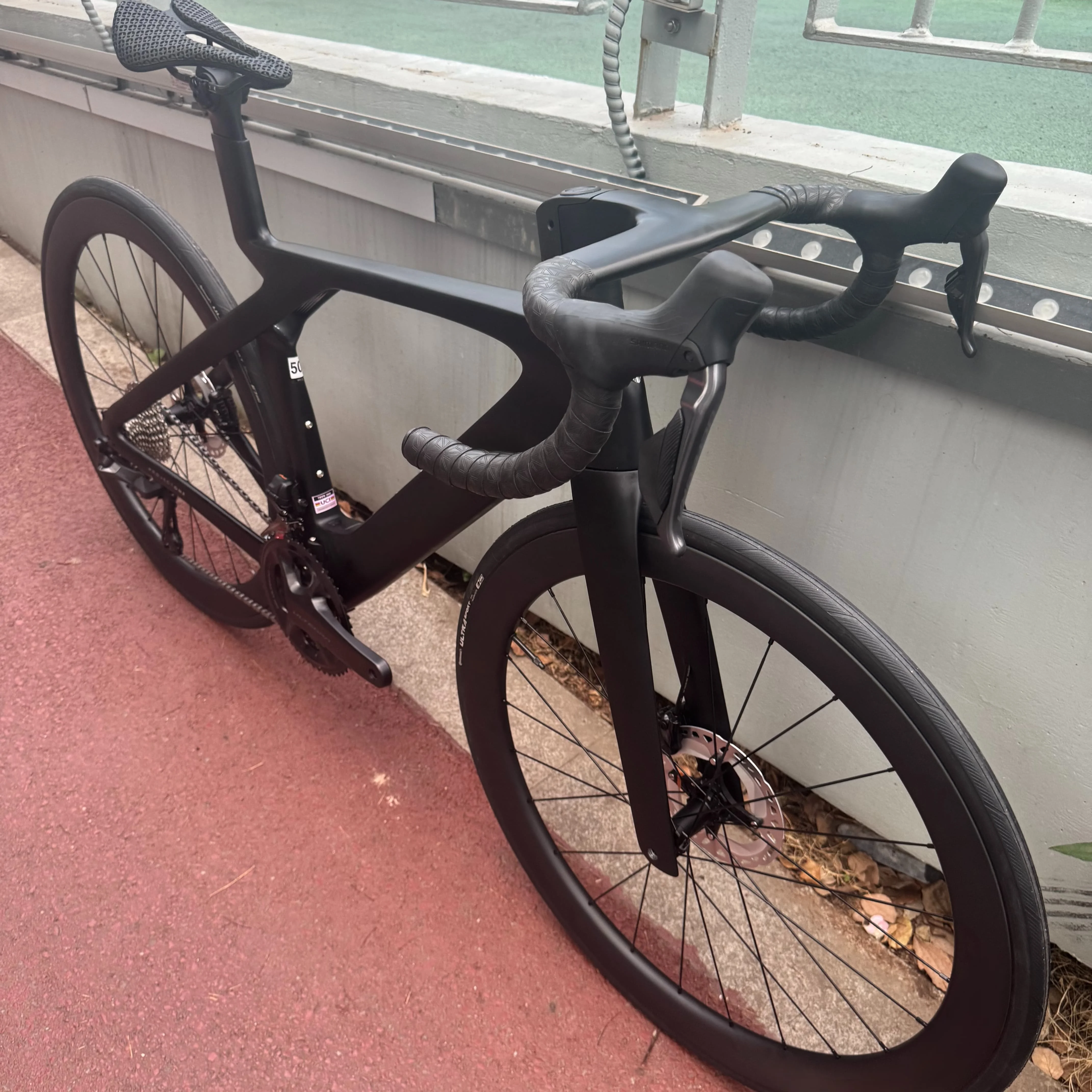 إطار دراجة الطريق من ألياف الكربون T1000 خفيف للغاية من الدرجة المنافسة Slr8 بلون مخصص