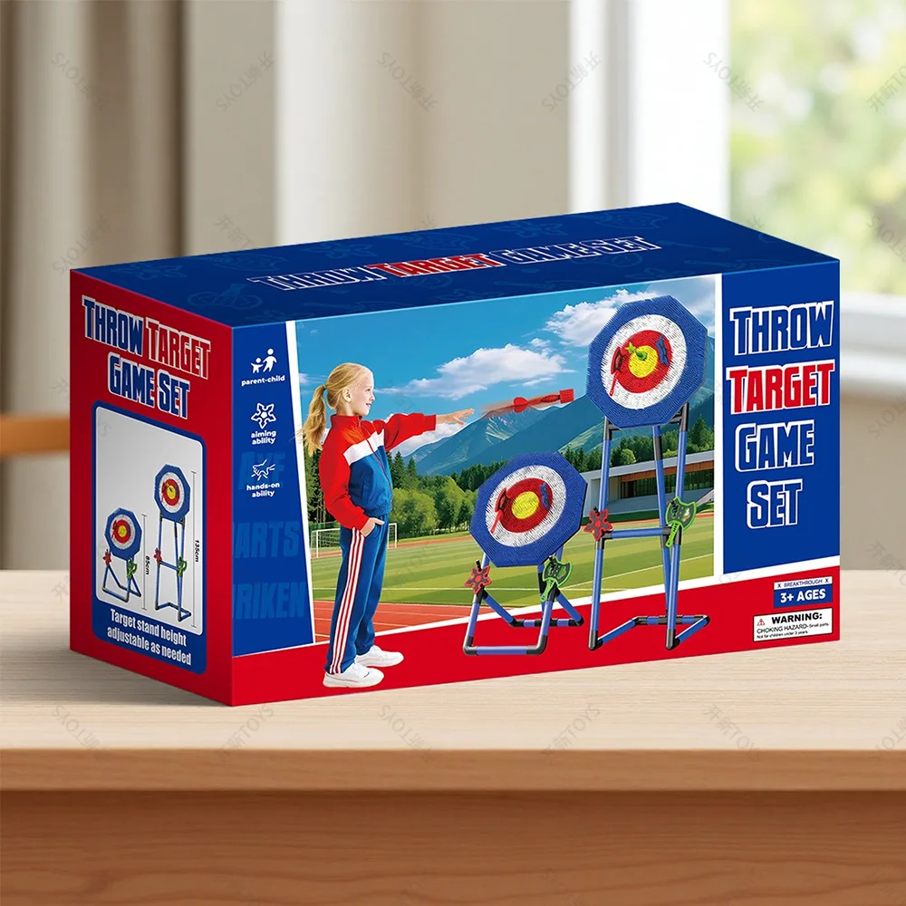 Children's sports decompression comfort toys, arrows, axes, dart board toys, outdoor parent-child interactive throwing toys