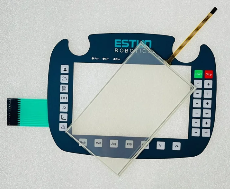 

Brand new ERT72 ERT76-A teaching pendant touchpad button film button panel