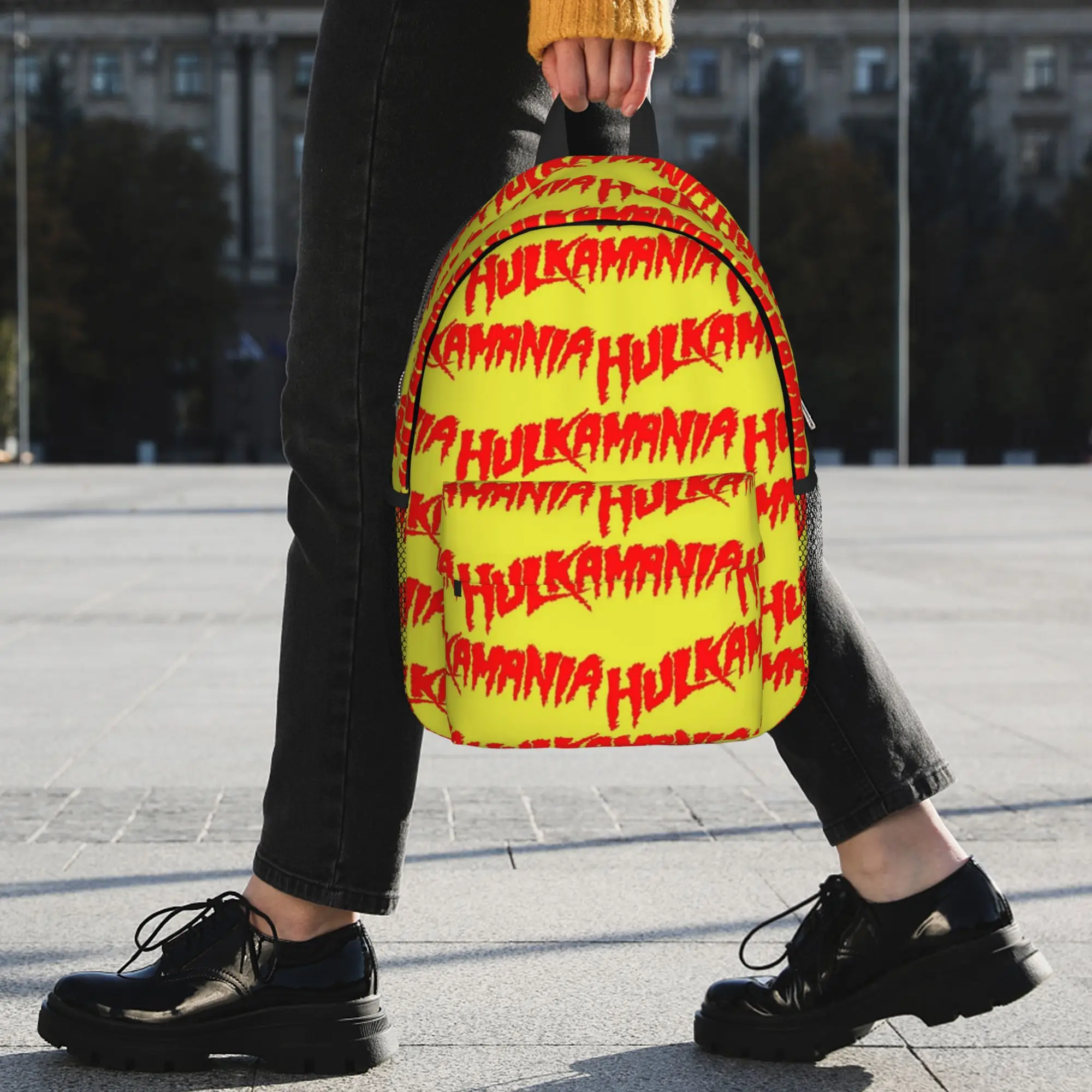 Hulk Hogan Hulkamania   Backpack Hot Sale Daypack Large Capacity Boys Girls BookBag Shoulder Bags for Men Women School Bag - view 4