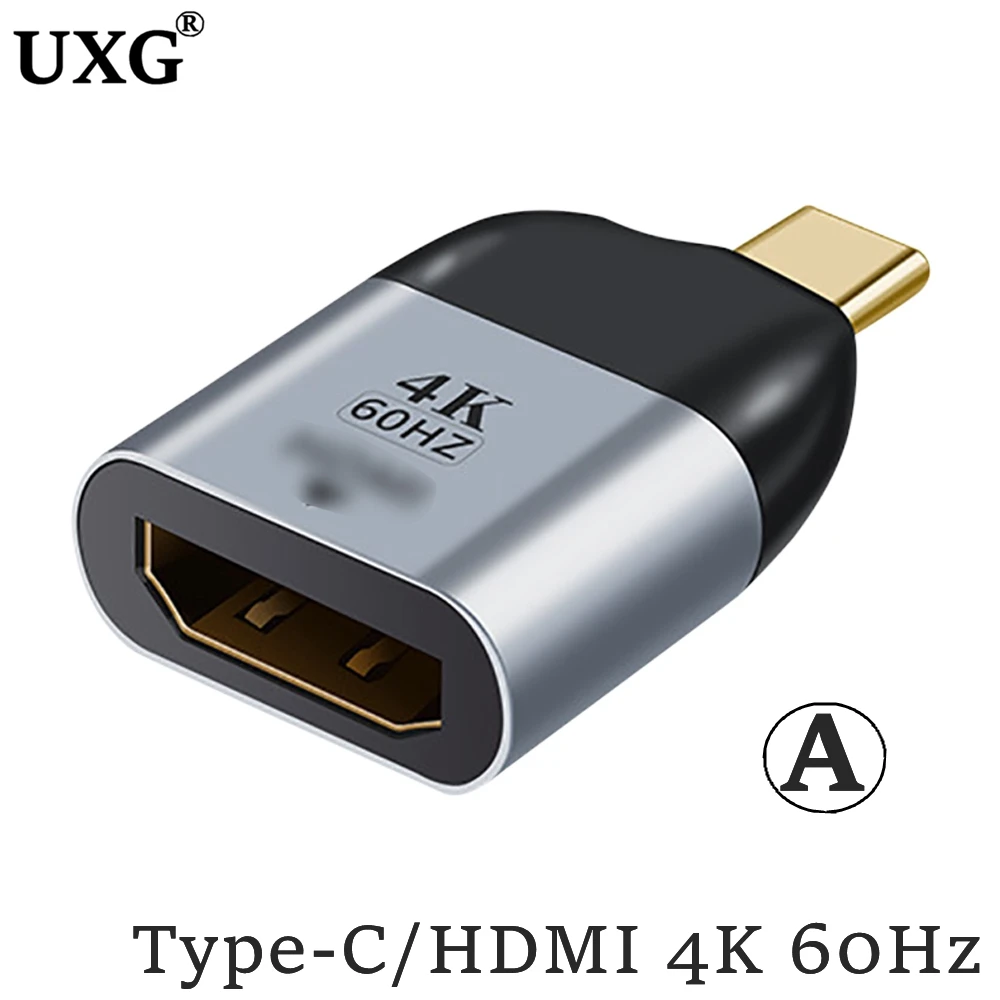 USB C To HDMI-compatible Dp Mini Dp Vga Adapter USB Type C HDMI-compatible Cable 4KConverter For Samsung Huawei P30 adapter