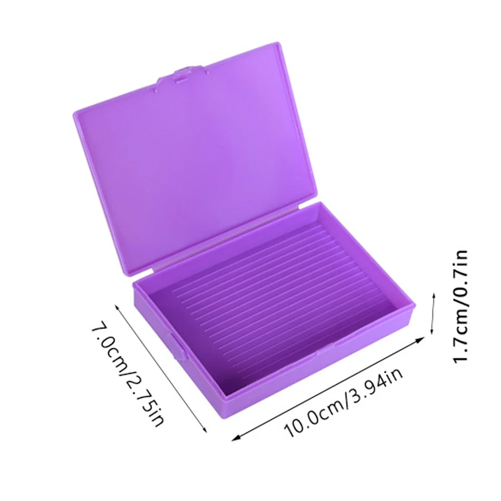 6pcs 2 in1 Diamond Art Tray & Storage Box, Diamond Painting Tray Tools, Storage Organizer Box for DIY Crafts Accessories Jewelry