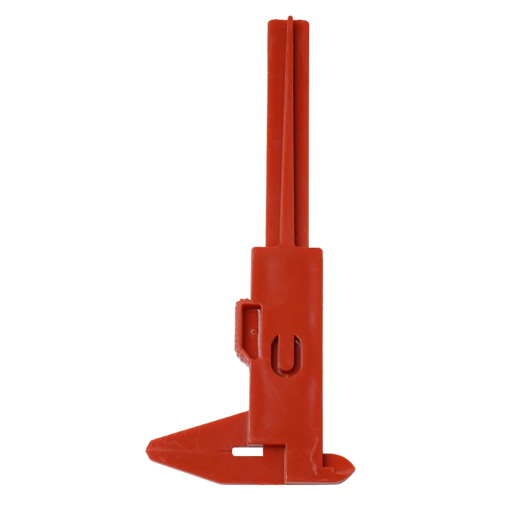Pinças leves com escala Double Rule, Medição Antiguidades para Carpintaria, Medição Jóias, Plástico, 0-80mm