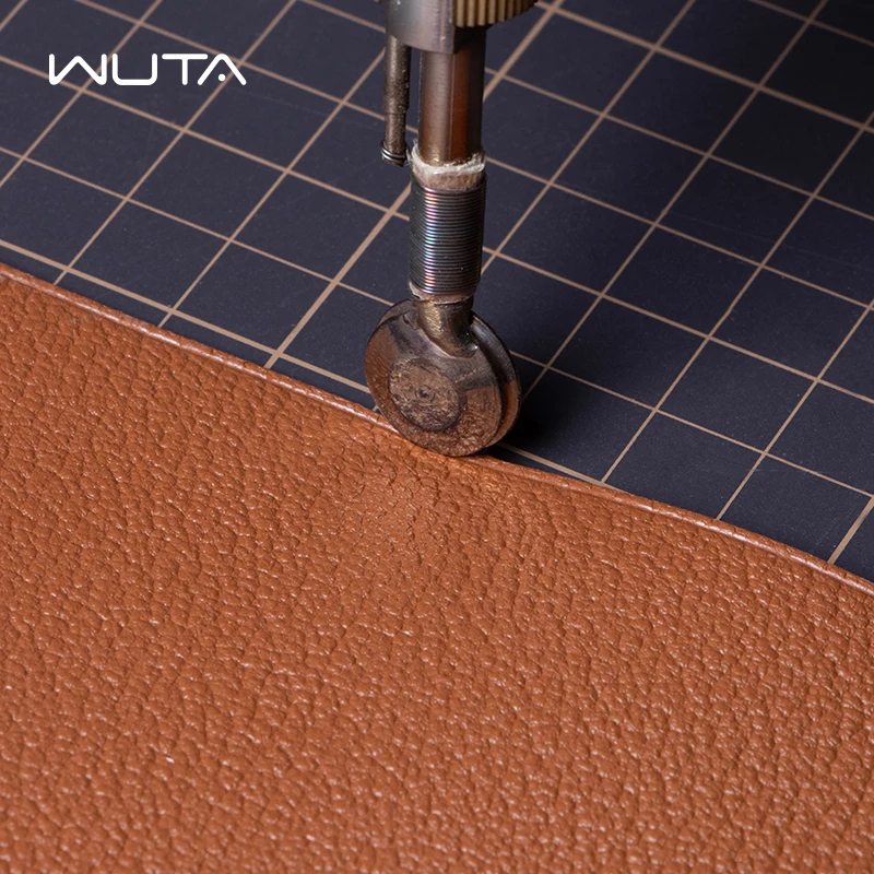 WUTA 6-10 square feet Vegetable Tanned Goatskin Leather Whole Goat Skin Genuine Leather No Holes & Cut for Arts Craft